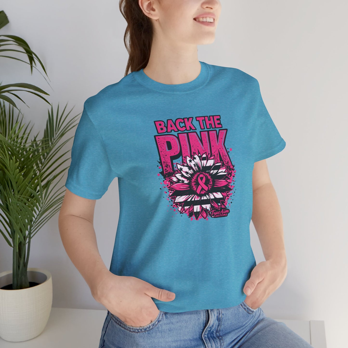 "Back The Pink” Breast Cancer Support Tee