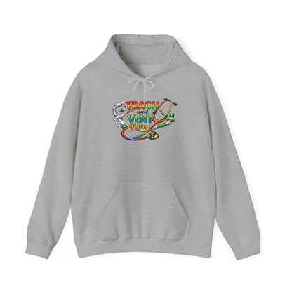 TRACH & VENT Nurse bold color Pullover