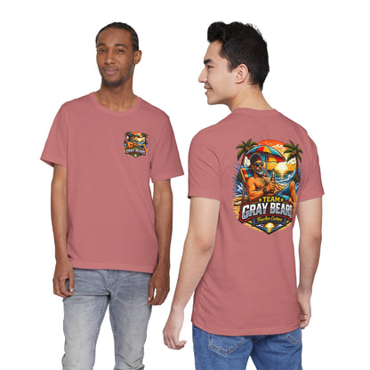 Team Gray Beard on the Beach Short Sleeve Tee