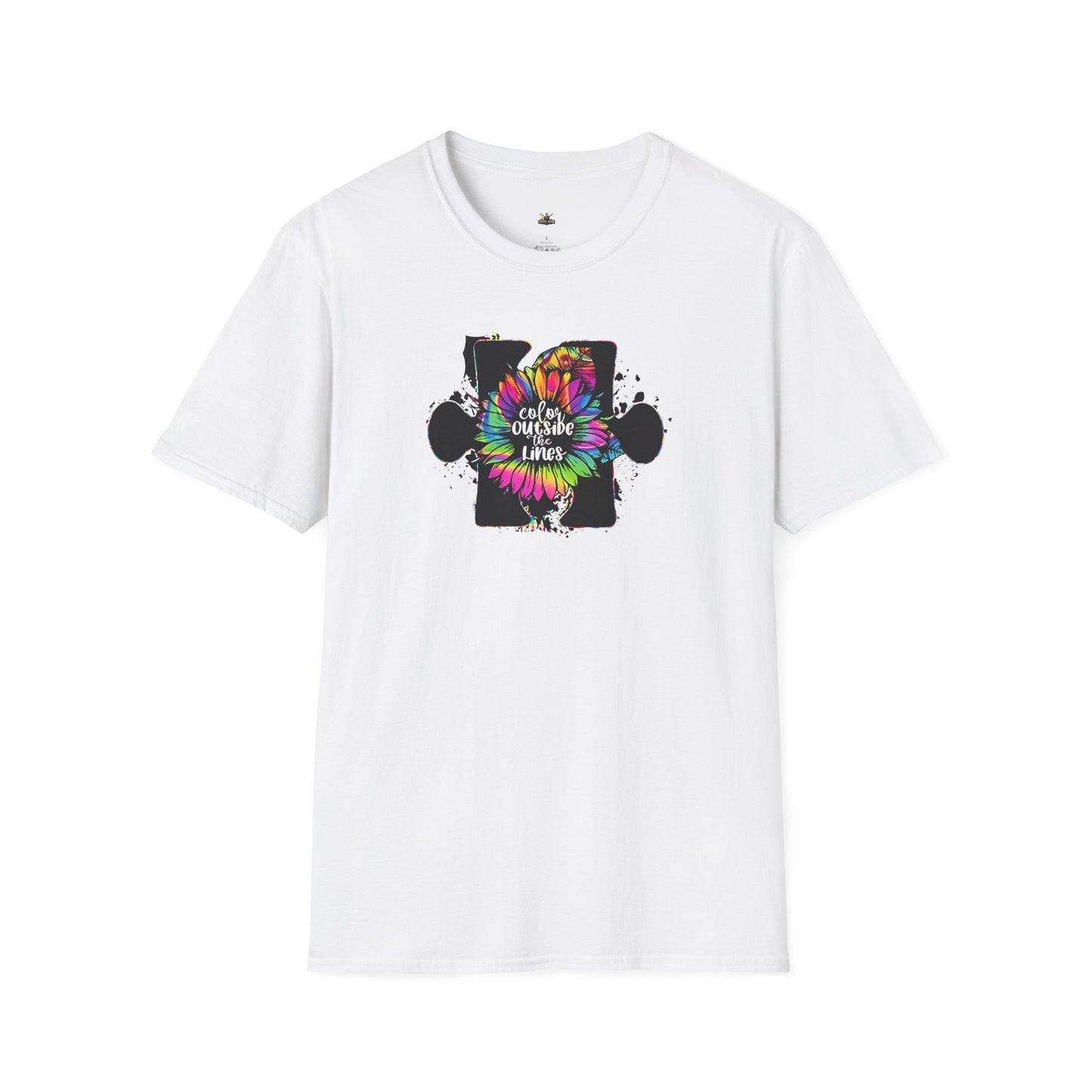 Color outside the lines t shirt