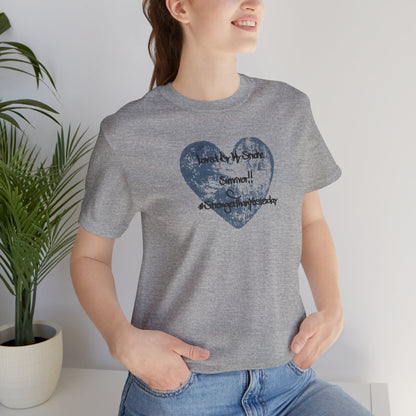 Stroke Survivor T-Shirt — "Stronger Than Yesterday" Support Tee