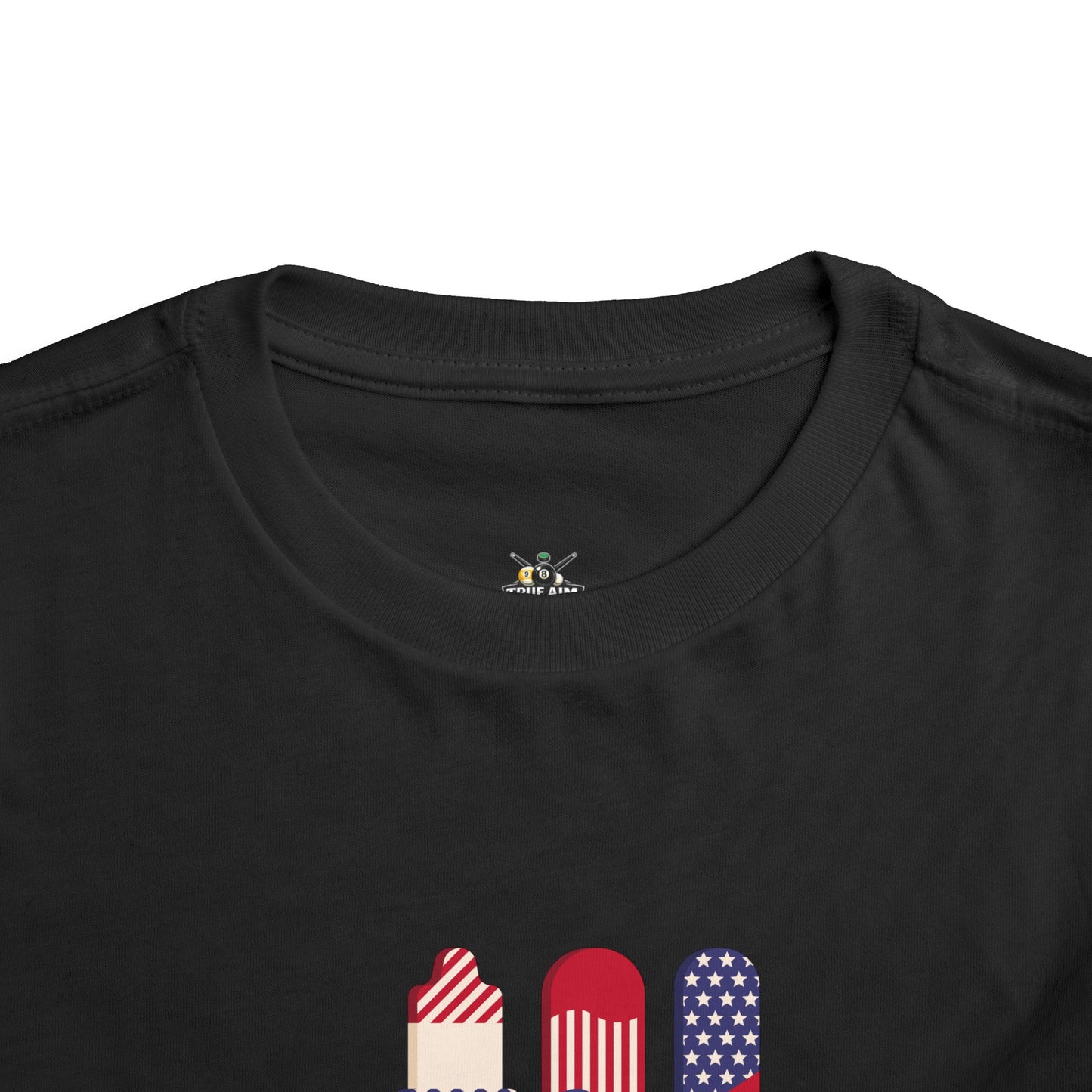 Toddler Tee — Patriotic Popsicle 4th of July Kids Shirt