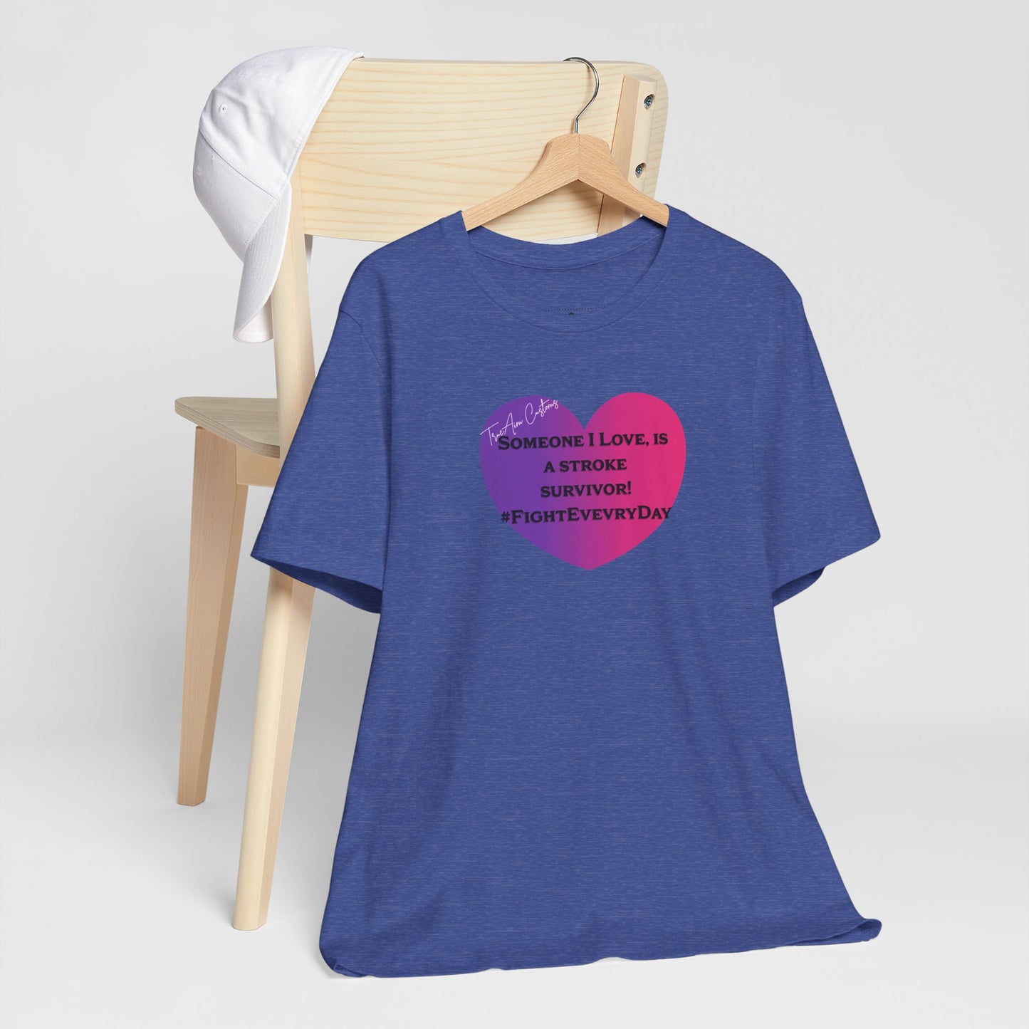 Stroke Survivor Support T‑Shirt — "Someone I Love Survived the Stroke" Awareness Tee