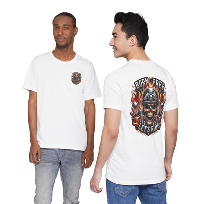 "Born Free Let's Ride" Biker T-Shirt