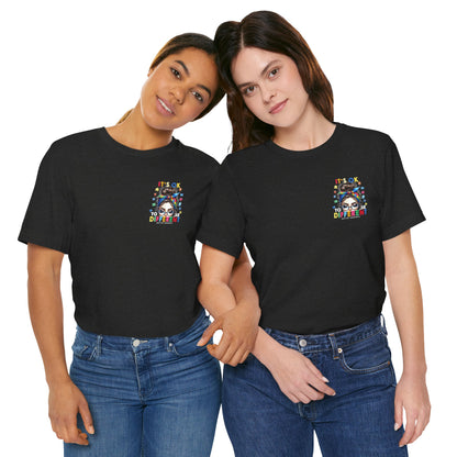 Autism Awareness Tee — "It's OK to Be Different" Graphic T-Shirt