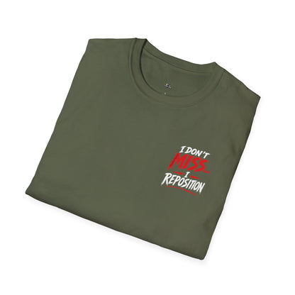 I Don't miss I reposition billiards tee