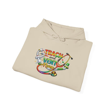 TRACH & VENT Nurse bold color Pullover