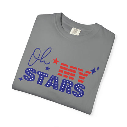 Oh My Stars T-Shirt — Patriotic 4th of July American Flag Tee