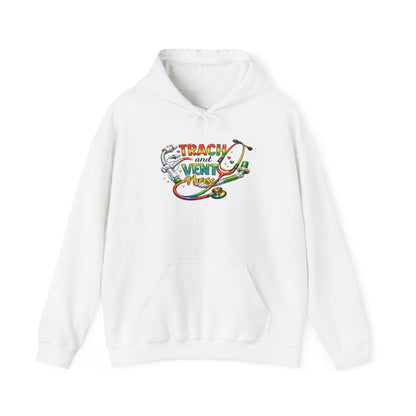 TRACH & VENT Nurse bold color Pullover