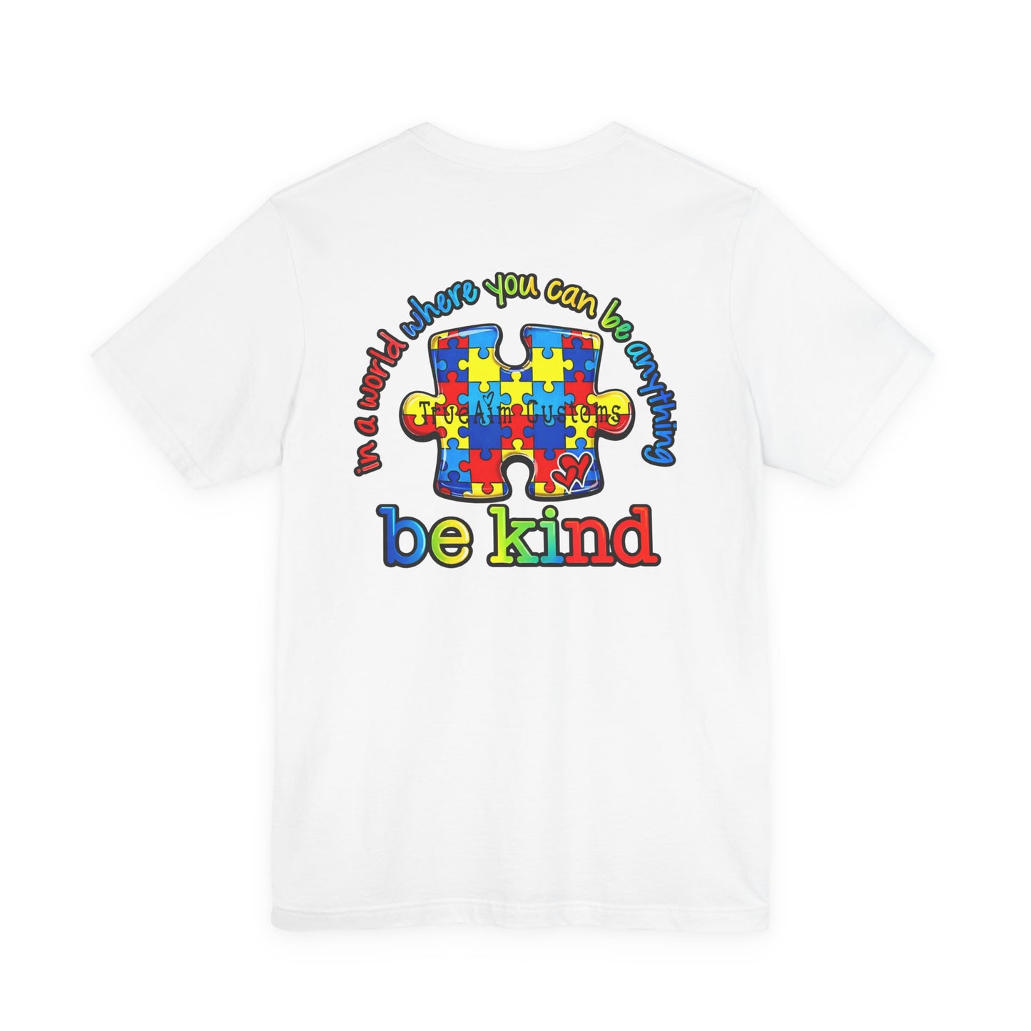 support squad, Be Kind Autism Puzzle T-Shirt