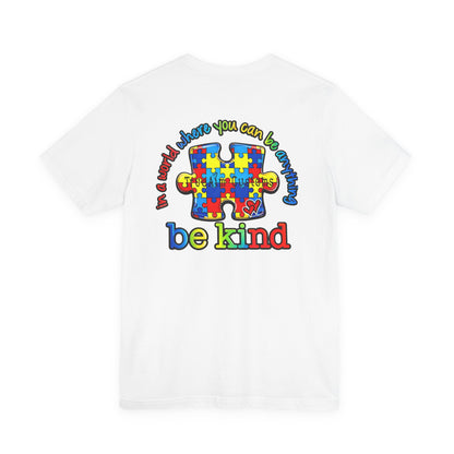 support squad, Be Kind Autism Puzzle T-Shirt