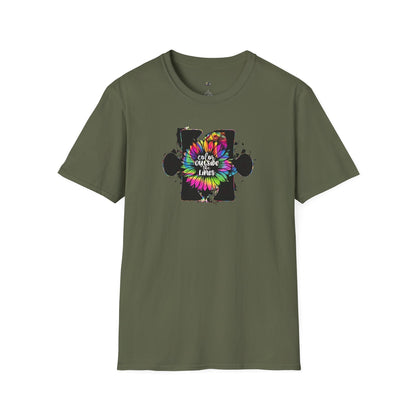 Color outside the lines t shirt