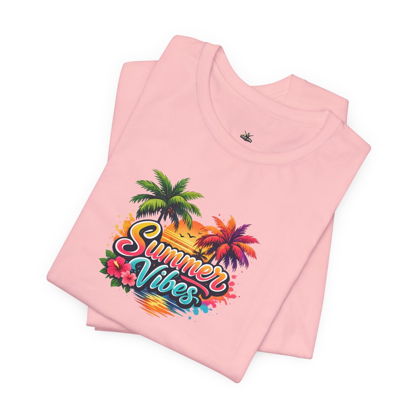 Summer Vibes T-Shirt – Tropical Palm Beach Tee