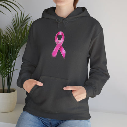 Back the Pink breast cancer Graphic Hooded Sweatshirt