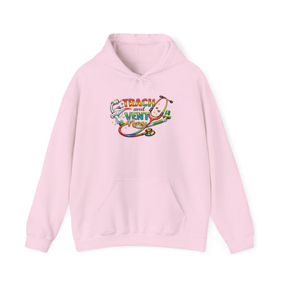 TRACH & VENT Nurse bold color Pullover