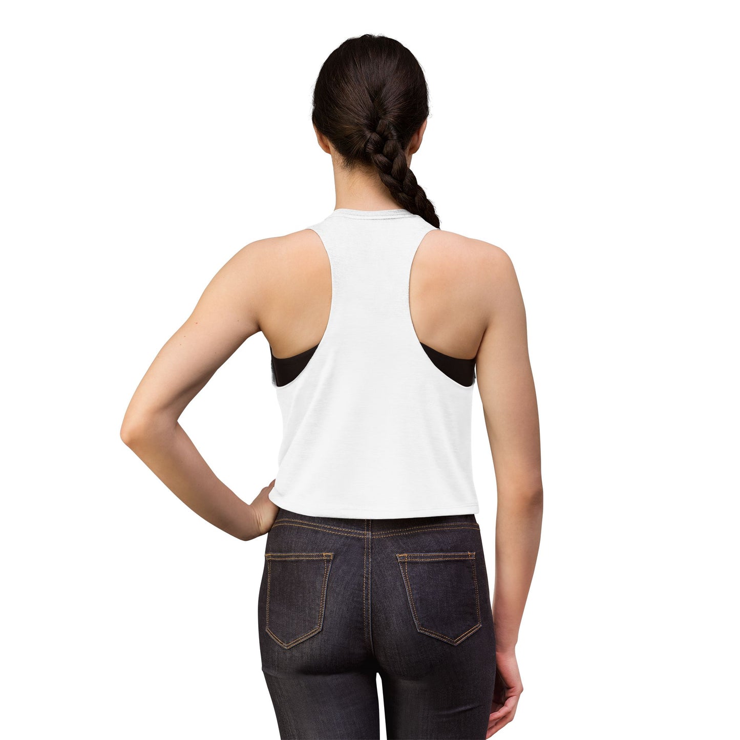 Crop Top — "Somebody's Problem" Graphic Women’s Crop Tank, Sassy Casual Summer Top
