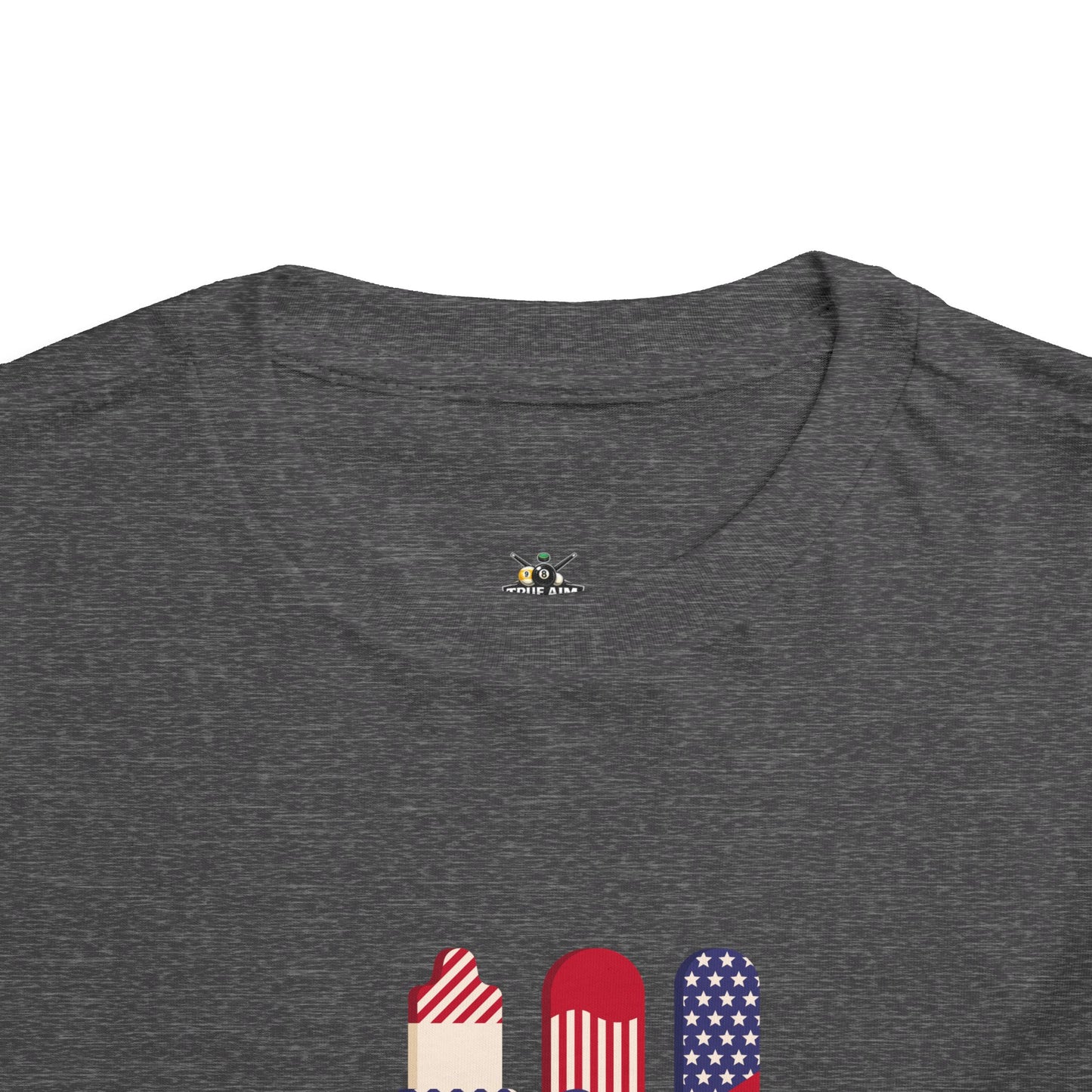 Toddler Tee — Patriotic Popsicle 4th of July Kids Shirt