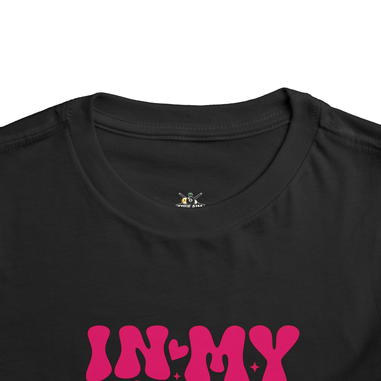 Toddler Tee — "In My Big Sister Era" Retro Pink Announcement Shirt