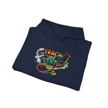 TRACH & VENT Nurse bold color Pullover