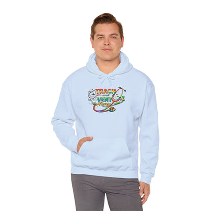 TRACH & VENT Nurse bold color Pullover