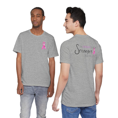 Breast Cancer Recovery Tee — "The Comeback Is Always Stronger Than The Setback"