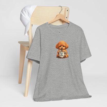 Poodle Puppy with ’Nope not today' Coffee Mug Tee