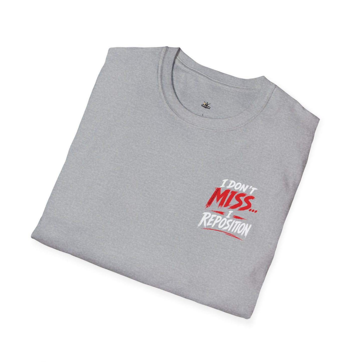 I Don't miss I reposition billiards tee