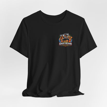 Team Gray Beard T-Shirt — Vintage Beach Boat Fishing Crew Tee