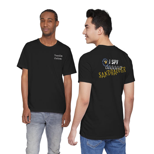I Spy a Sandbagger T-Shirt — Funny billiards Sandbagger Tee