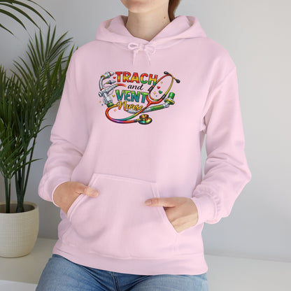 TRACH & VENT Nurse bold color Pullover