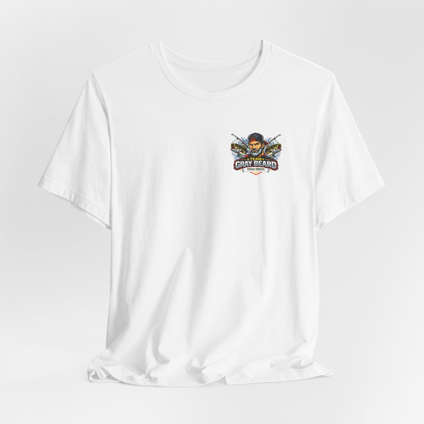 Gray Beard Fishing Team T-Shirt — Men's Fishing Graphic Tee