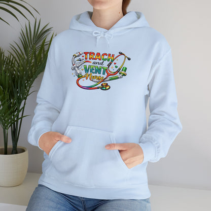 TRACH & VENT Nurse bold color Pullover