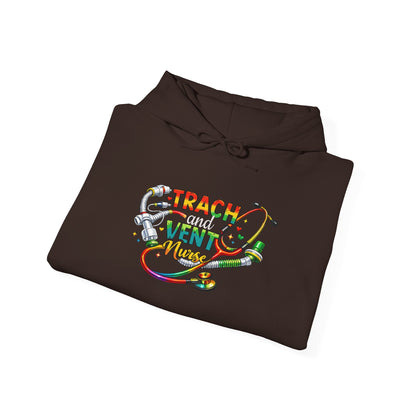 TRACH & VENT Nurse bold color Pullover