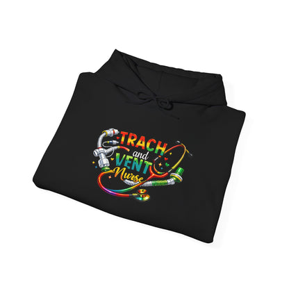 TRACH & VENT Nurse bold color Pullover