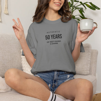 50 Years of Not Giving a Damn T-Shirt