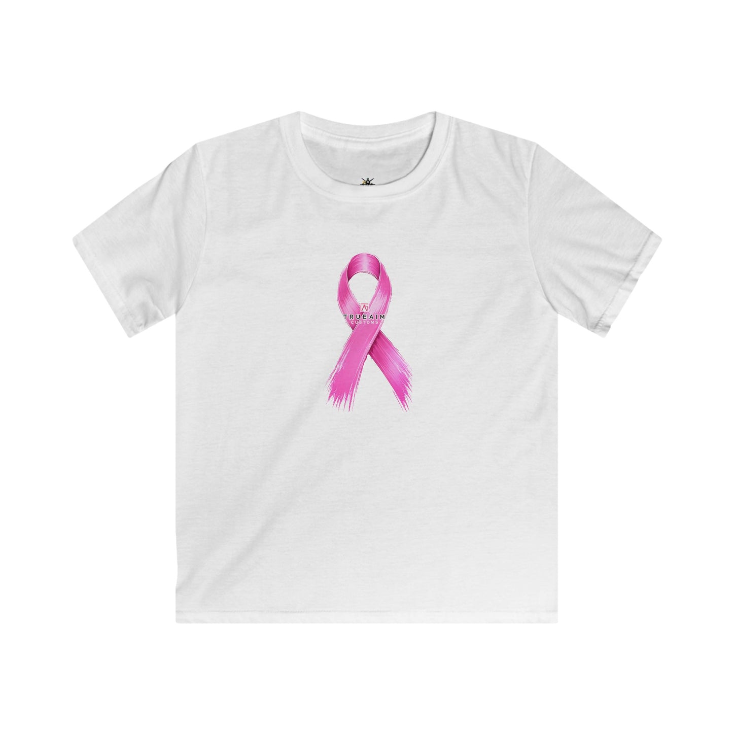 Kids T-Shirt - Pink Awareness Ribbon Breast Cancer Support Tee