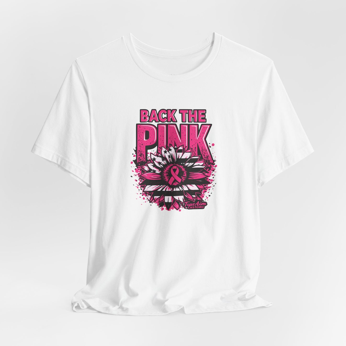 "Back The Pink” Breast Cancer Support Tee