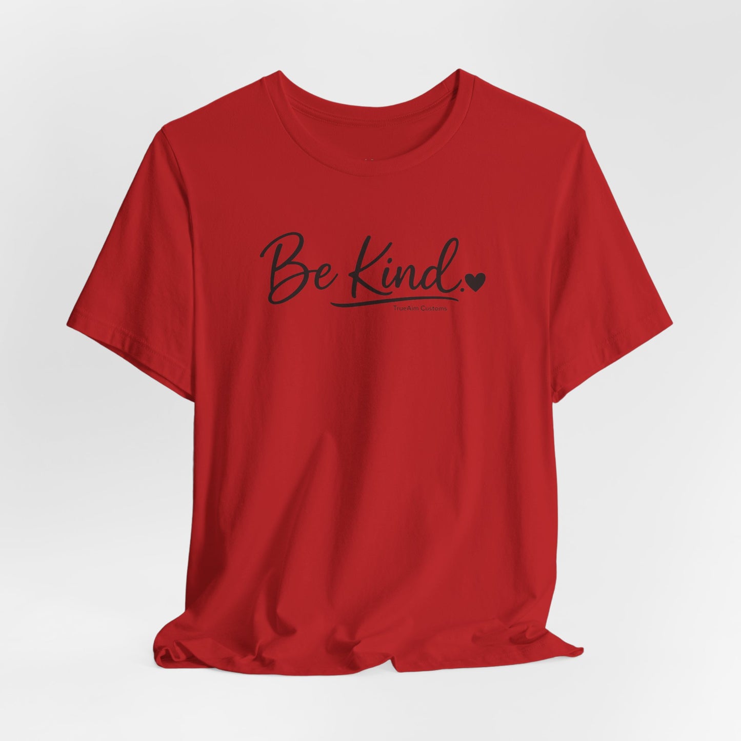 Be Kind Heart T-Shirt — Minimalist Positive Message Tee