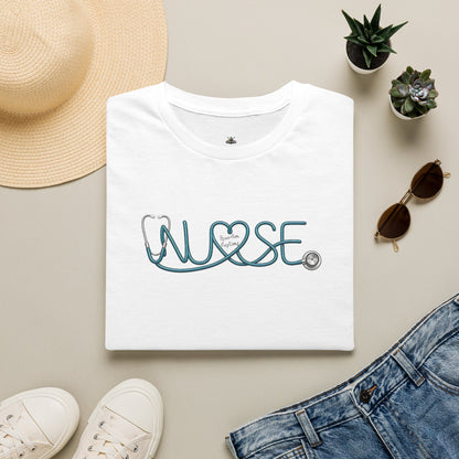 Heart Accent Nursing T-Shirt