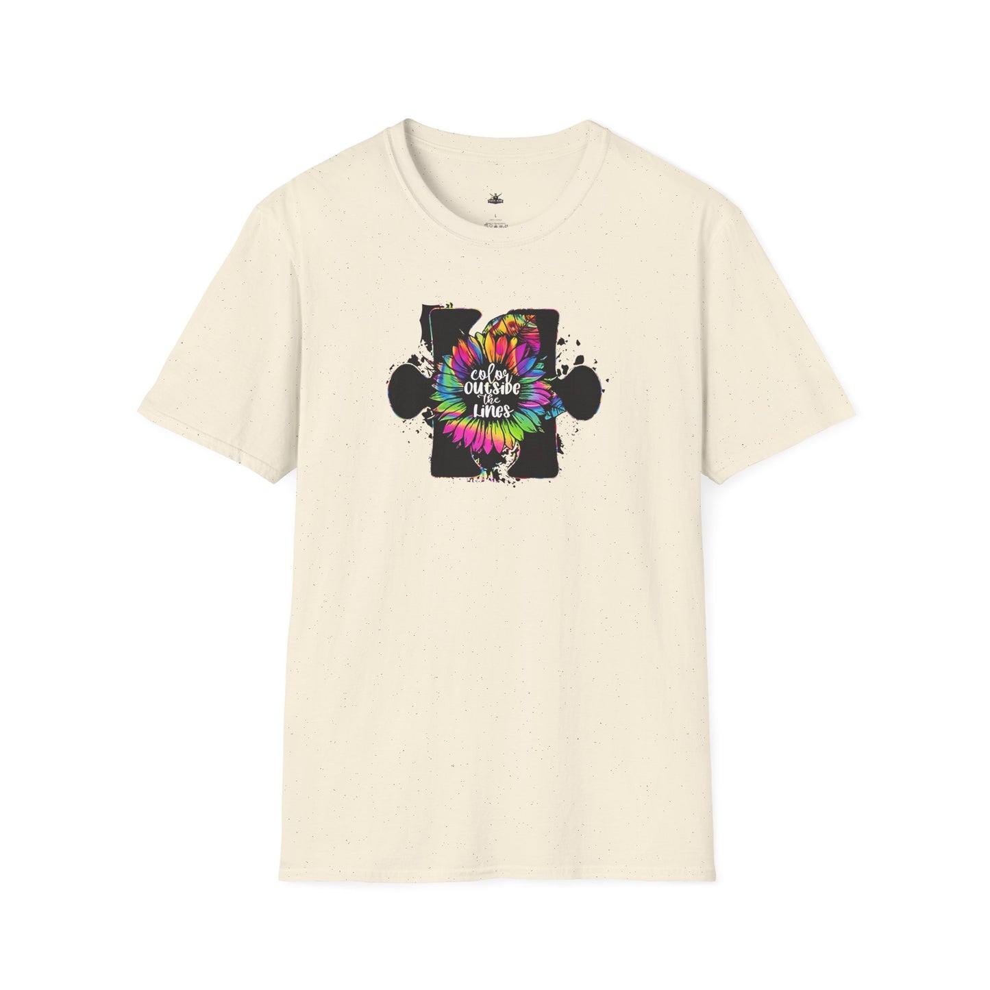 Color outside the lines t shirt