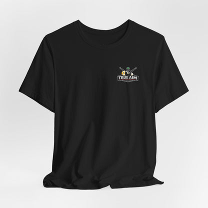 "I Play Better in My Head" Billiards Graphic Tee