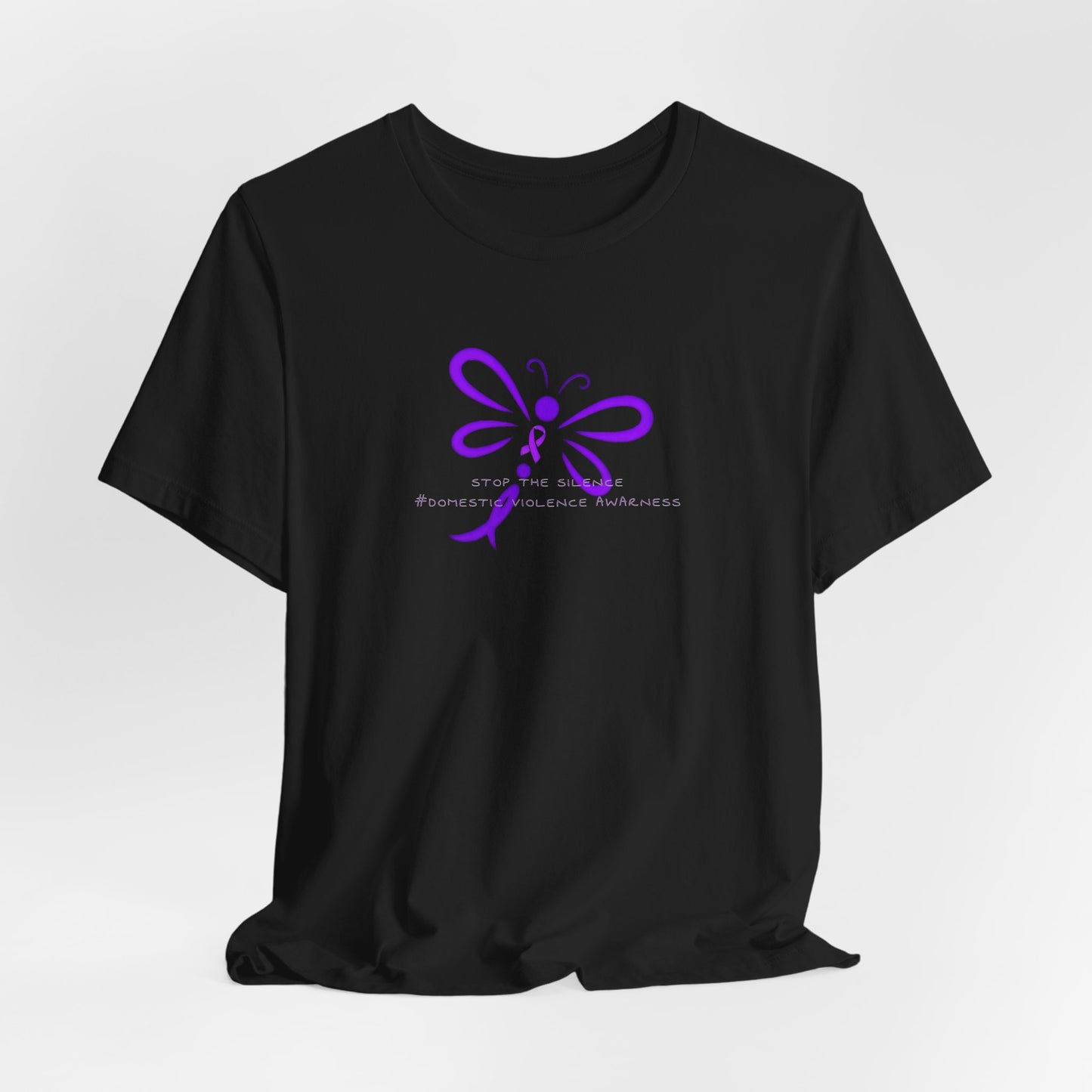 Stop the silence domestic violence awareness T-Shirt