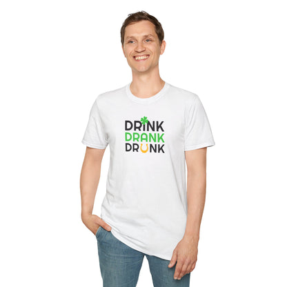 "Drink Drank Drunk" St. Patrick's Day Party Tee