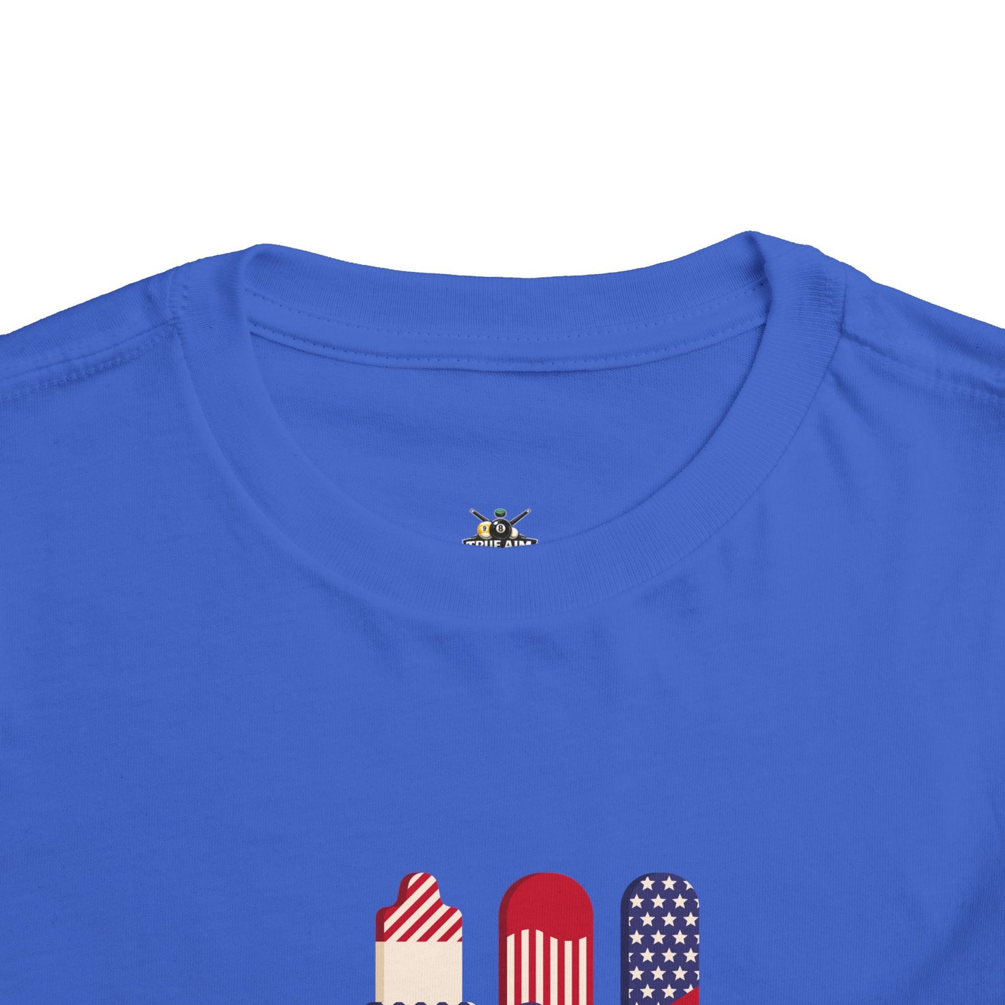 Toddler Tee — Patriotic Popsicle 4th of July Kids Shirt
