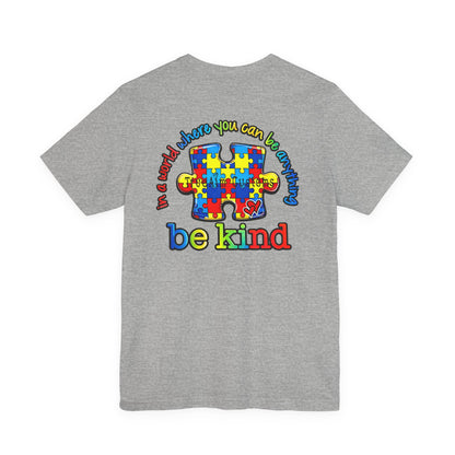 support squad, Be Kind Autism Puzzle T-Shirt