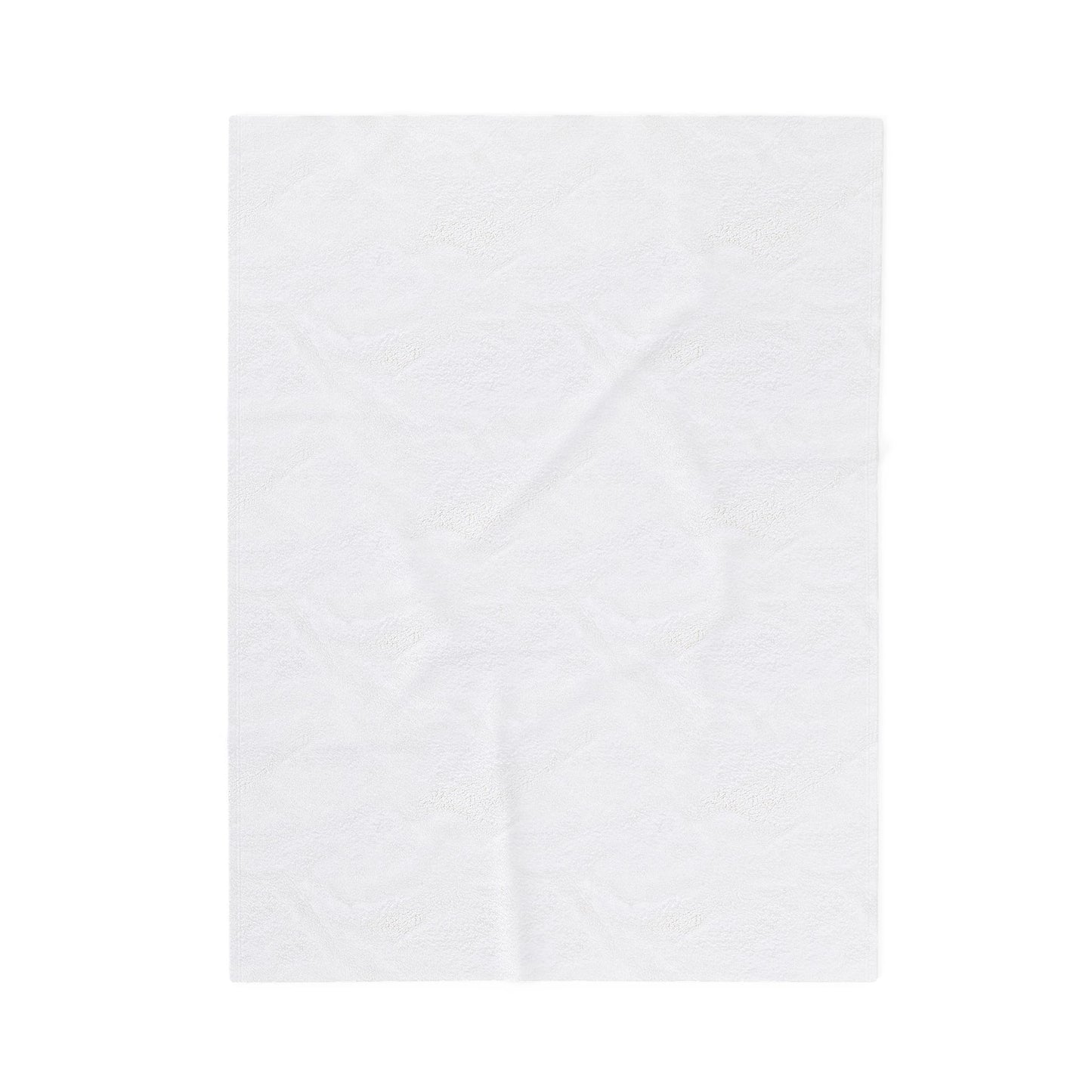 Nurse Plush Blanket — Floral Letter 'R' Pattern Velveteen Throw personalize for back to school