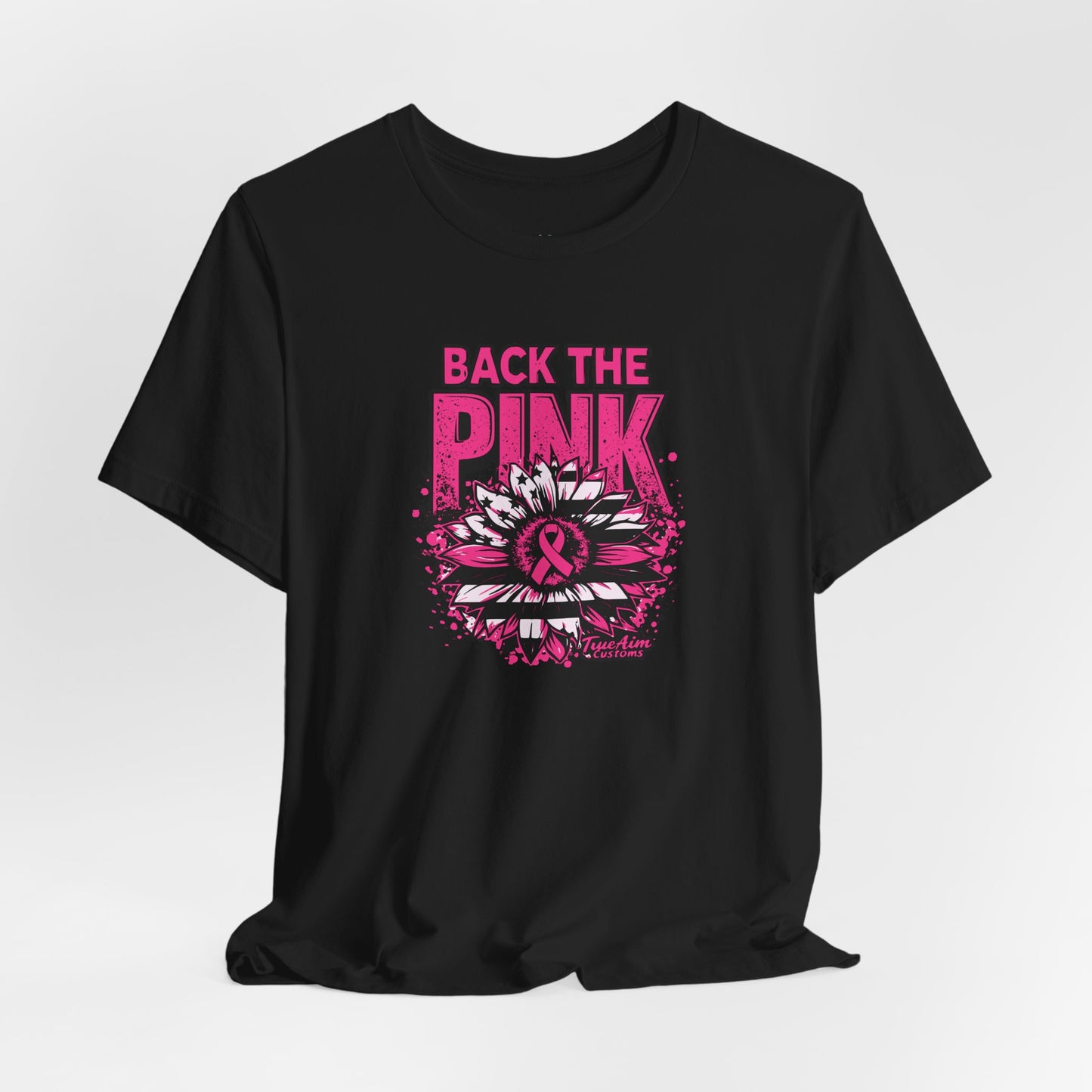 "Back The Pink” Breast Cancer Support Tee