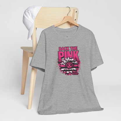 "Back The Pink” Breast Cancer Support Tee