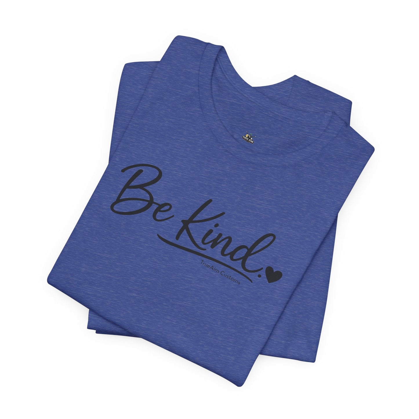 Be Kind Heart T-Shirt — Minimalist Positive Message Tee