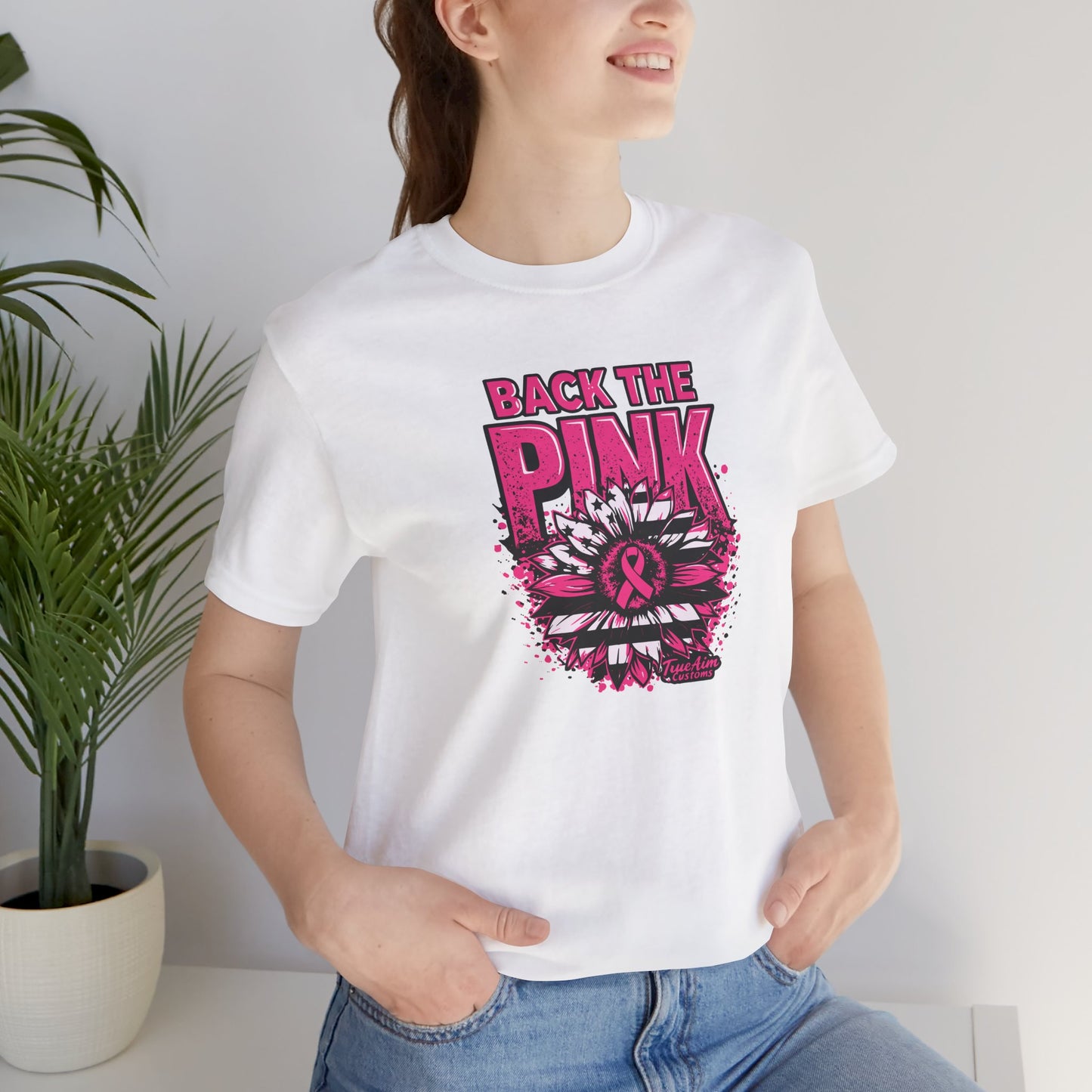 "Back The Pink” Breast Cancer Support Tee